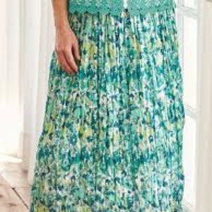 BLAIR #B01003 PRINT CRINKLE SKIRT